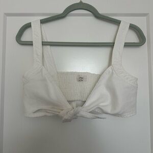 Wilfred aubrielle linen top